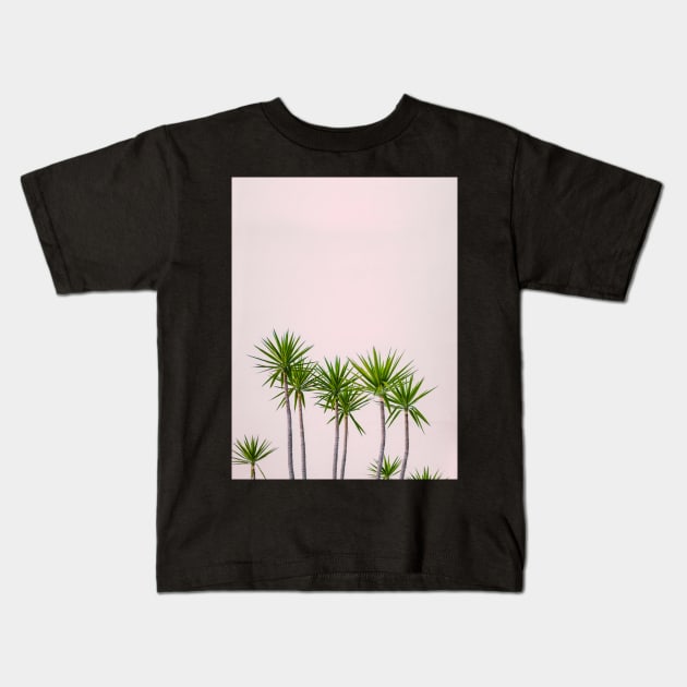 Hawaii Tropical Plants Kids T-Shirt by mrdoomits